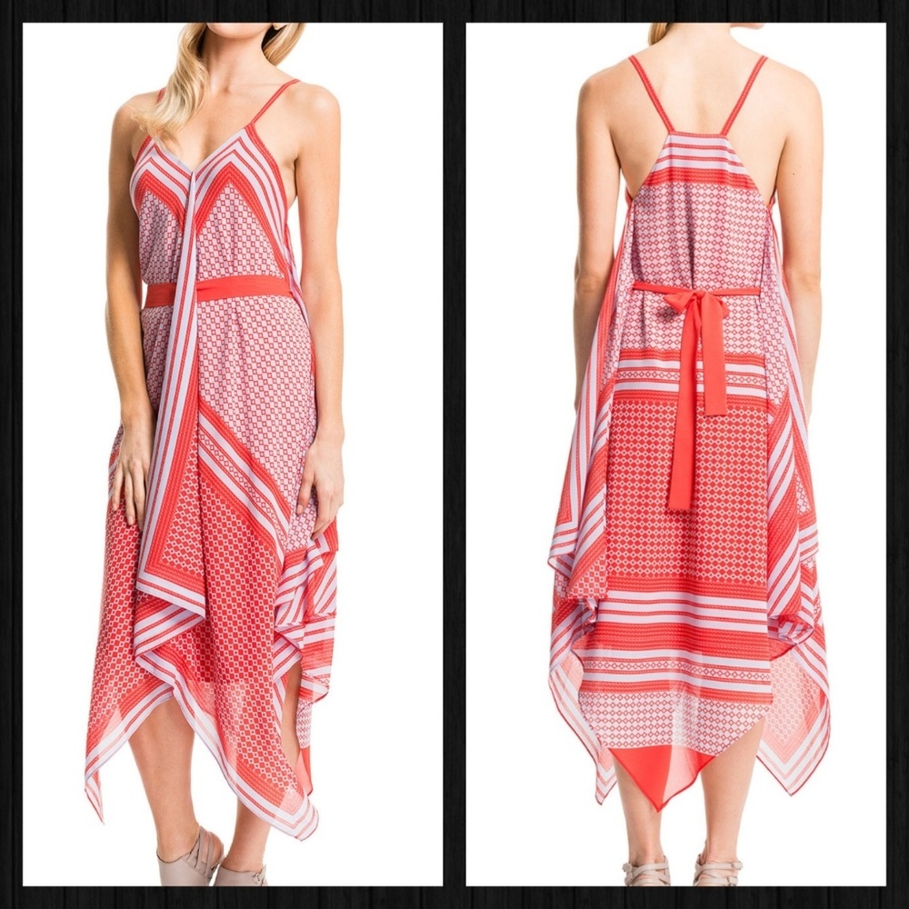 Cynthia Steffe Handkerchief Hem Tarianna Dress NWT